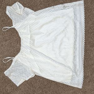 Maurice's off the shoulder lace top